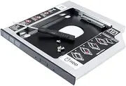2nd HDD SSD Hard Drive Caddy, for Lenovo ThinkPad T400 T410 T410S T440 T400S T420S T430S T440P T500 T540P W420 W541 Laptop PC, SATA3 Second Solid State Disk Enclosure, Optical Bay Adapter Replacement