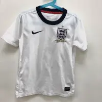 在飛比找蝦皮購物優惠-二手 Nike 英格蘭國家隊球衣 足球衣 排汗快乾 男大童 