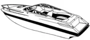 7.6oz BOAT COVER MAXUM 1800 SR I/O 1992-1995