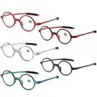 Round Reading Glasses Vintage Readers 1.0 1.5 2.0 2.5 3.0 for Men Women PC