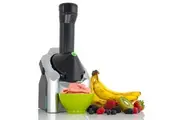 Yonanas 200W Electric Dessert Frozen Ice Fruit Yoghurt Maker Blender Silver