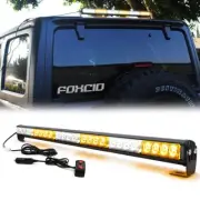 26 Inch LED Traffic Advisor Strobe Light Bar Windshield Deck Emergency Warning
