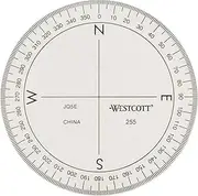 Westcott Protractor Measuring Tool (255)