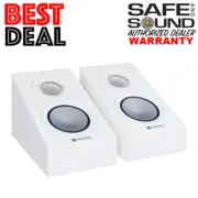 MONITOR AUDIO SILVER AMS 7G DOLBY ATMOS SPEAKERS (PAIR) SATIN WHITE
