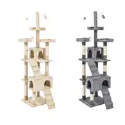 Pawz Cat Tree Scratching Post Scratcher Tower Condo Furniture Ceiling High 210cm
