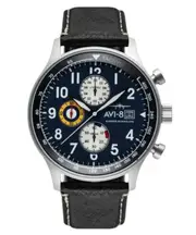 AVI-8 Hawker Hurricane Classic Chronograph Tachymeter AV-4011-0I 50M Mens Watch