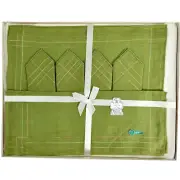 NOS-VTG Brown's SHAMROCK Irish Linens-John Brown Sons-8 Pc.Placemat & Napkin Set