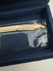 Supreme X Jacob And Co Gold Logo Link Bracelet