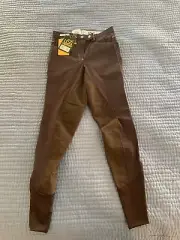USG Jess Full-Seat Riding Breeches 24L NEW NWT Brown