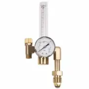 Cigweld ARGON/CO2 CUTSKILL REGULATOR 30L/Min Vertical Inlet,Brass Body*AUS Brand