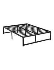 [Artiss] Tino Double Size Metal Bed Frame in Black