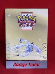 (1x) Pokémon Trading Card League Badge Book (GAMEFREAK 2000) New Old Stock