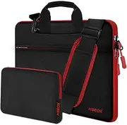 Hseok Slim Laptop Shoulder Bag 13-14 inch HandBag with Small Case Compatible with MacBook Pro 14" M3 M2 M1 2024-2021