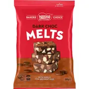 Nestle Bakers Choice Melts Dark Chocolate 225g