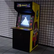 Miniature 1/12 Q-Bert Arcade Machine light on fit SHF Figma NECA