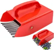 1 Pack Berry Picker, Berry Pickers and Rakes with Metallic Comb and Ergonomic Ha