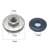Angle Grinder Parts Power Tool Parts Metal Flange Nut Quick Change Accessories