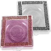 OATIPHO 2pcs Eyelash Storage Case Durable Empty False Eyelash Box for Travel Protective Easy Maintenance Display Box for Beauty Enthusiasts