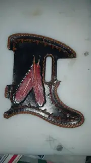 Fender Telecaster pickguard "crossed red-tailed hawk feathers" series 1 new