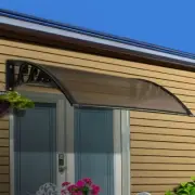 Door Canopy Outdoor Window Awning Patio Sun Shield Anti Corrosion Durable Panel