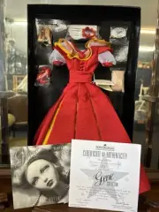 Ashton Drake Gene Marshall Heart’s Afire Red Dress Doll Ensemble- With Mailer