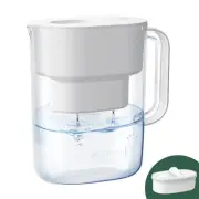 Waterdrop 200-Gallon Long-Life Lucid 10-Cup Water Filter Pitcher, NSF Certified