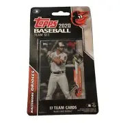 Baltimore Orioles 2020 Topps Factory Sealed 17 Card Team Set