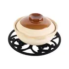 3pcs/set Non-slip Pot Holder Insulated Table Pad Cup Coasters Desktop