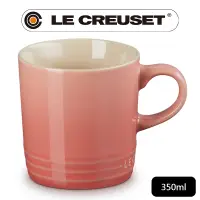 在飛比找PChome24h購物優惠-LE CREUSET-瓷器英式馬克杯350ml (鮭魚粉)
