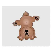 2 x 'Handstand Teddy Bear' Lens Cleaning Cloths (LC00020127)