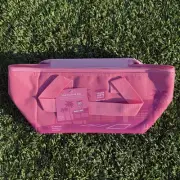 Trader Joe's Mini Insulated Freezer Tote Pink