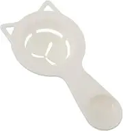 UTHCLO Egg Cooking Tool Cat Motif Plastic Egg White Filter for Easy Yolk Separation