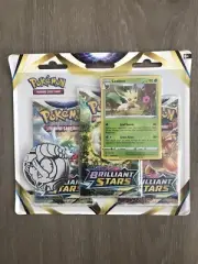 Pokemon TCG: Leafeon 3-Pack Blisters Brilliant Stars Sword & Shield Brand New