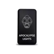 CH4X4 Toyota Push Switch Apocalypse Lights Symbol 6 - Amber LED