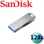 【SANDISK 晟碟】128GB ULTRA LUXE CZ74 USB3.2 GEN 1 隨身碟(平輸)