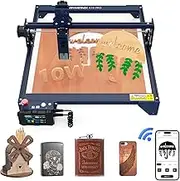 ATOMSTACK A10 Pro 50W Laser Engraving Machine, 10W Laser Power Engraver, 0.08mm² Laser Focus Cutter for Plywood Acrylic Paper Leather, Offline Engraving