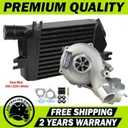 Upgrade Billet Turbo + 60mm Intercooler For Mitsubishi Challenger 4D56 2.5L VT16 (for: Mitsubishi)