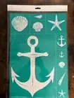 Chalk Couture Anchor Starfish Shell Retired Transfer Stencil New 12 x 18 C SIZE
