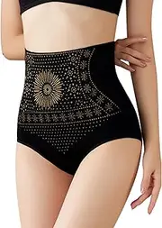 [ZENGSING] Women's Shapewear Underpants Fibre Restoration Shaper High Waist Belly Control Bodice Pants Tummy Control Bodice Pants Tummy Control, Black, Large