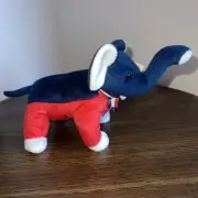 Cris TA Bears Republican Party Elephant Beanie Political Plush New With Tags