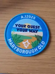 AJ2025 Scout Jamboree Maryborough QLD Scout Badge
