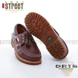 【街頭巷口 Street】ORIS 男款2013年限量經典版雷根式帆船鞋-深咖啡色 999A03