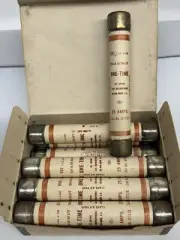10 SHAWMUT OTS25 One-Time Silver Plated 600VAC 25A Fuses