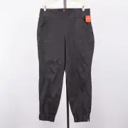 SPANX Stretch Twill Jogger Washed Black Women's Size 2X Pull On Casual Stretch