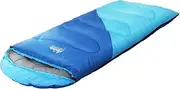 Sleeping Bag Kids Single 172cm Thermal Camping Hiking Blue Lightweight Outdoor Gear