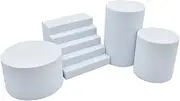 Ronyme 4X Product Photography Background Props Photo Props EVA Foam Decorative Backdrop for Goods Lipsticks Trinkets Makeups Jewelry, Stair Set