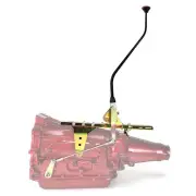 Push Button Transmission Shifter Kit w/ 23 Black Swan Arm for Ford FMX
