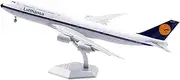 Replica Pre-Build Aircraf Metal 1:200 Scale for Lufthansa B747-8 D-ABYT Aircraft Simulation Alloy Finished Souvenir Hobby Collection Collection Gift Display