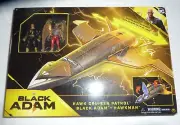 DC BLACK ADAM MOVIE -HAWK CRUISER PATROL- BLACK ADAM & HAWKMAN FIGURES 2022