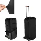 Stretchy Nylon Bluetooth Speaker Dust Cover For JBL Partybox 310 Black Lycra